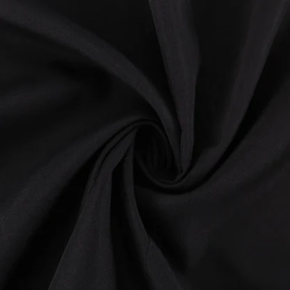 Puff Sleeve Black Dress - Image 6